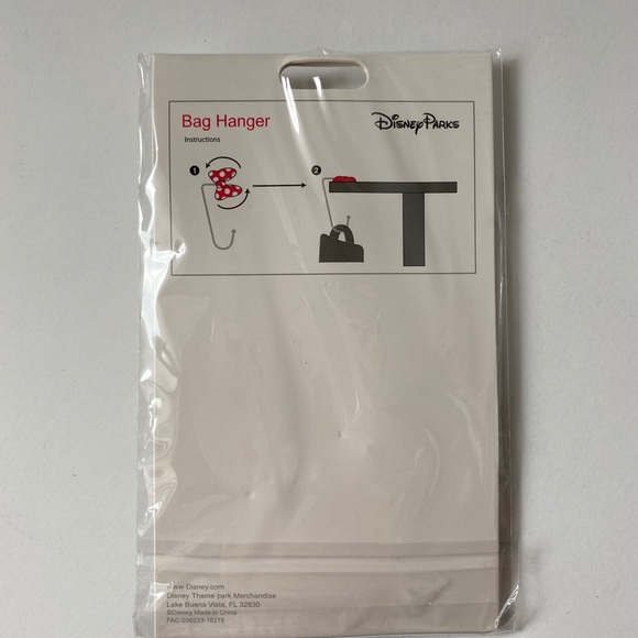 Disney Minnie Mouse Bag Hanger - Picture 3 of 3